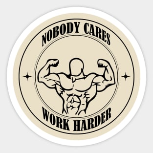 Workout Motivation Sticker Sticker